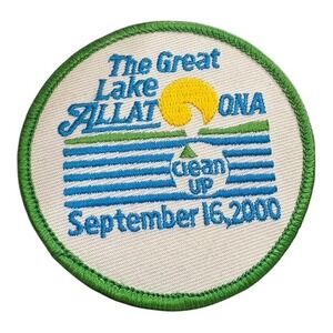 The Great Lake Allatona Boy Scout Camp Patch September 16 2000 Clean Up